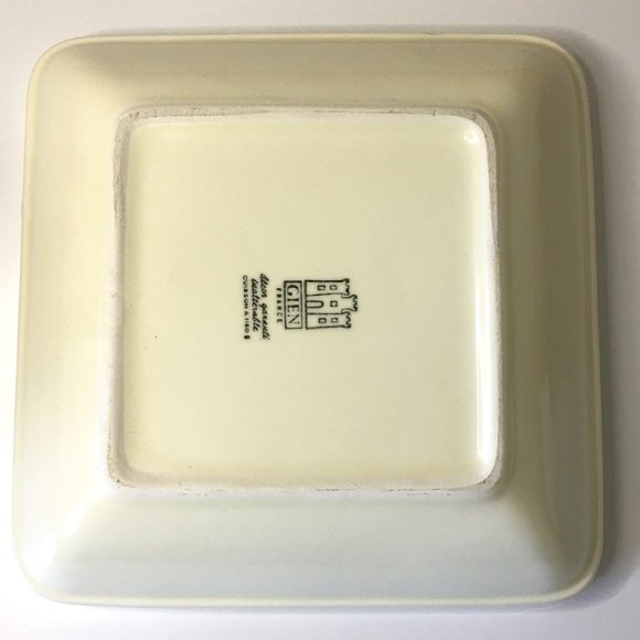 Vintage GIEN FRANCE "Les Brochettes" Skewers Kebab Serving Dishes Plates - Picture 3 of 16